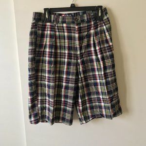 Vintage Ralph Lauren CHAPS Plaid Shorts Sz32